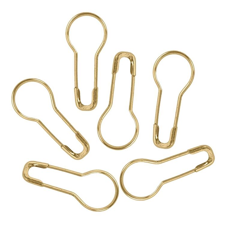 Coil-less bulb safety pins