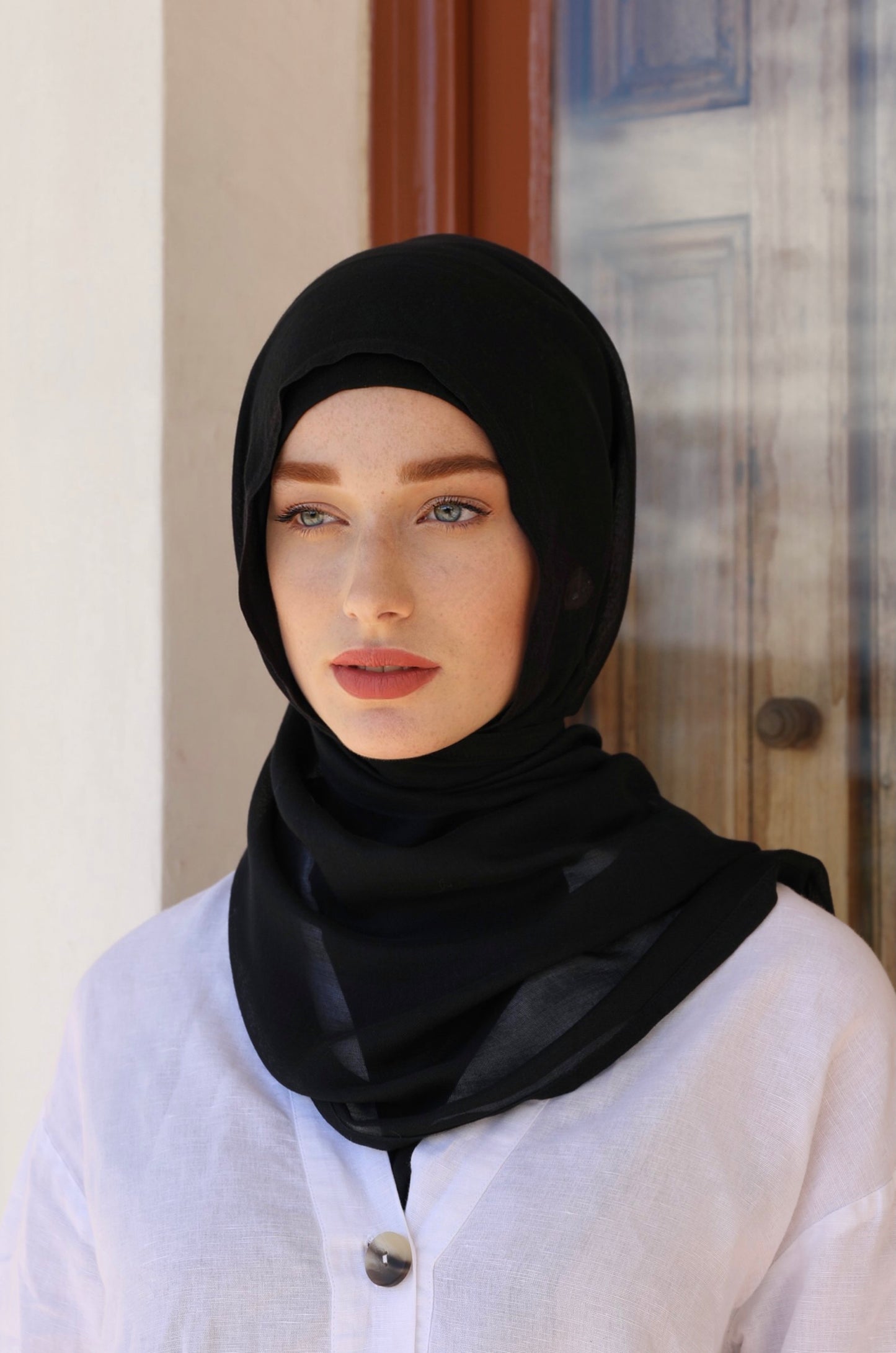Jet Black Hijab