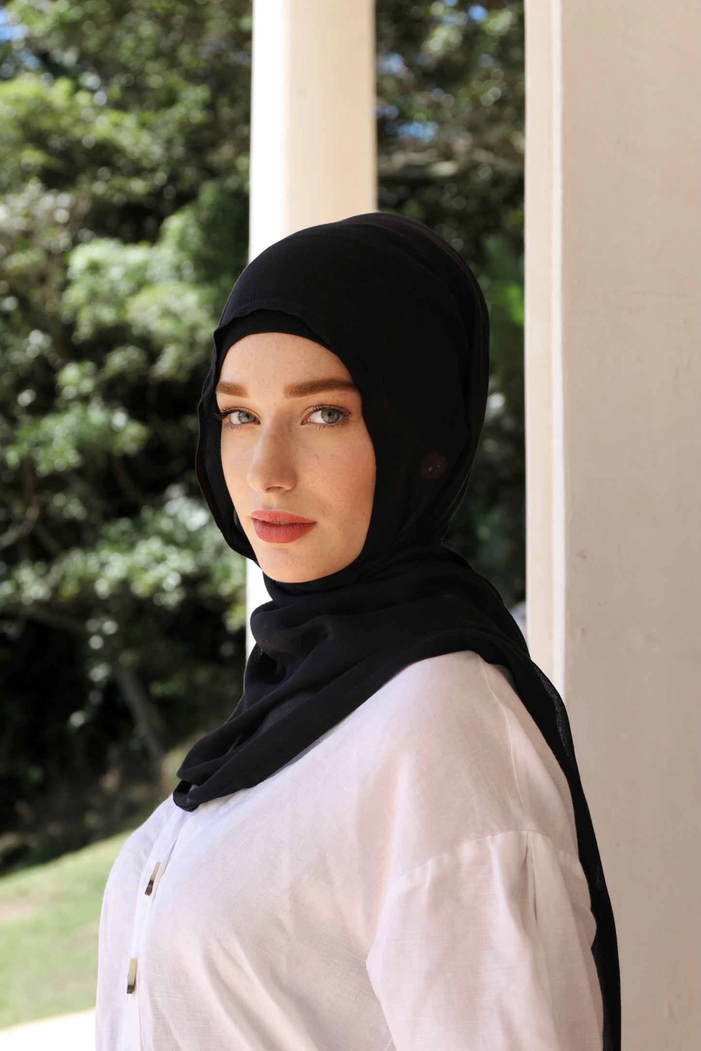 Jet Black Hijab