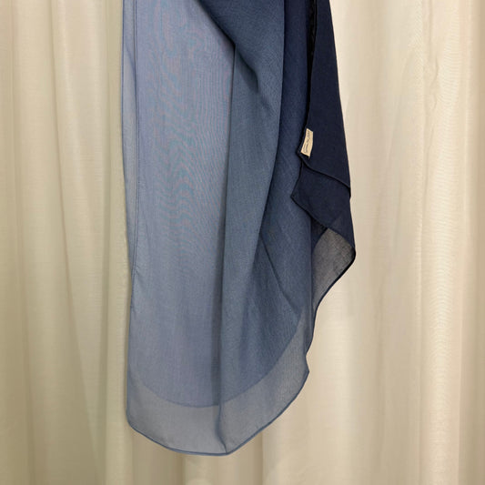 Navy & Mist blue ombré