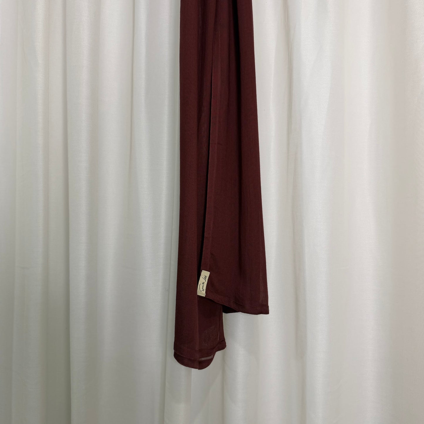 Deep Burgundy Hijab