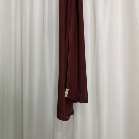 Deep Burgundy Hijab
