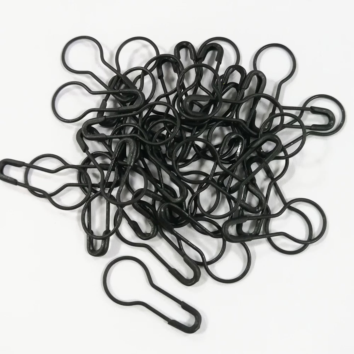 Coil-less bulb safety pins