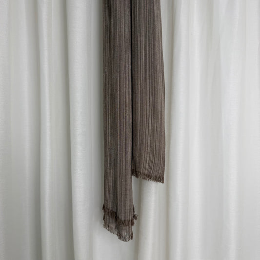 Brown soft rayon hijab