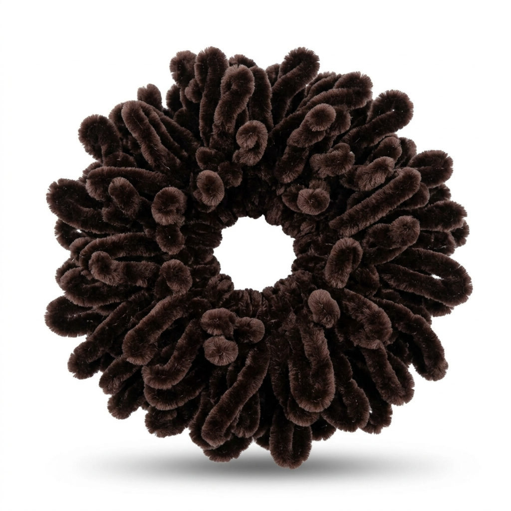 Velvet Hair Volumiser Scrunchie