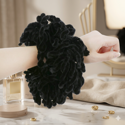 Velvet Hair Volumiser Scrunchie